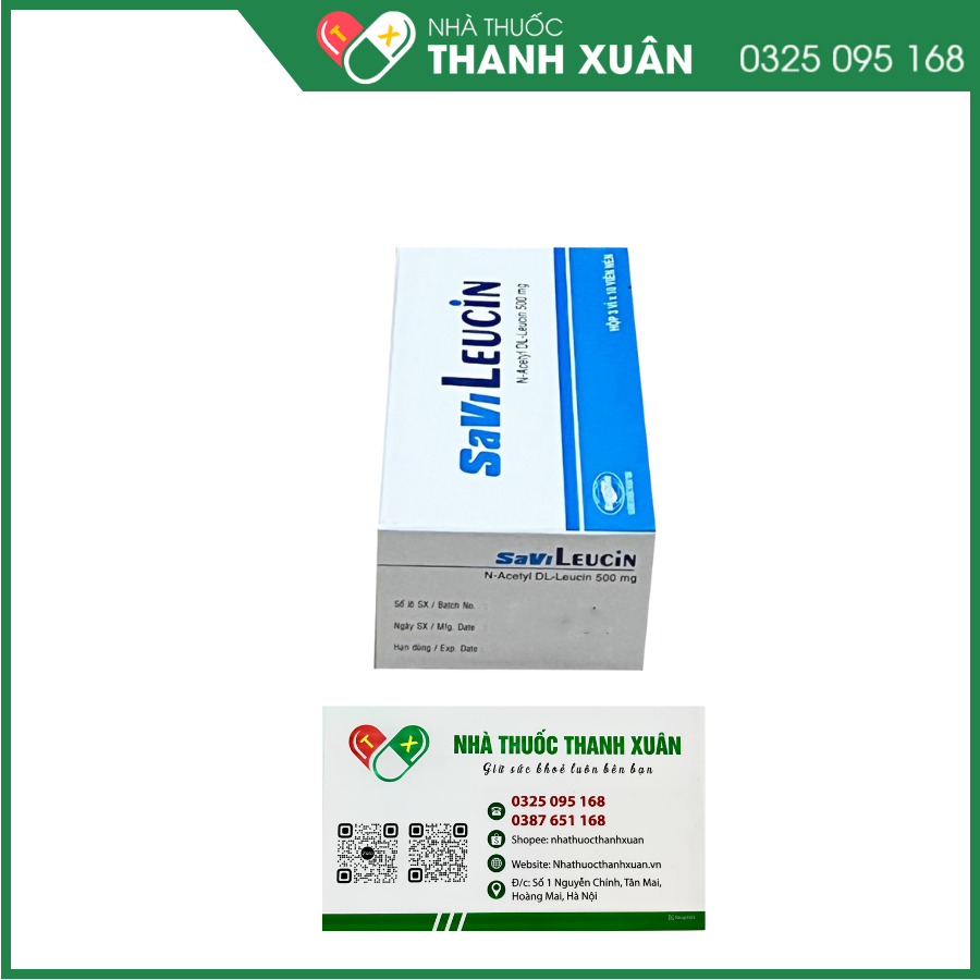 Savi Leucin điều trị chứng chóng mặt